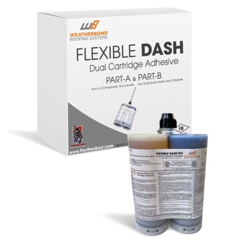 flexible fast dual cartridge adhesive.